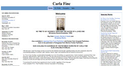 Desktop Screenshot of carlafine.com